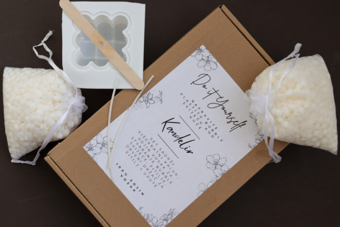 Uradi sam - set za 2 Bubble svijeće