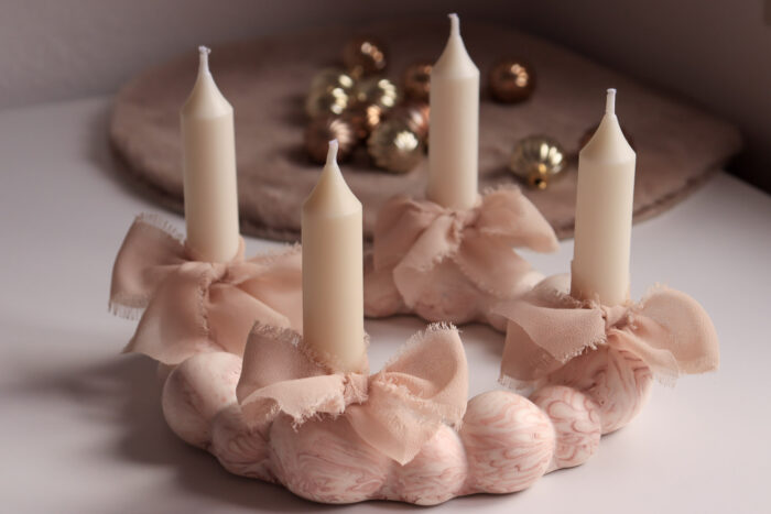 Adventski vijenac + 4 svijeće